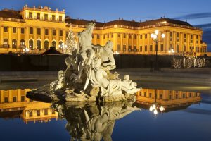 christmas fair castle schoenbrunn, Vienna